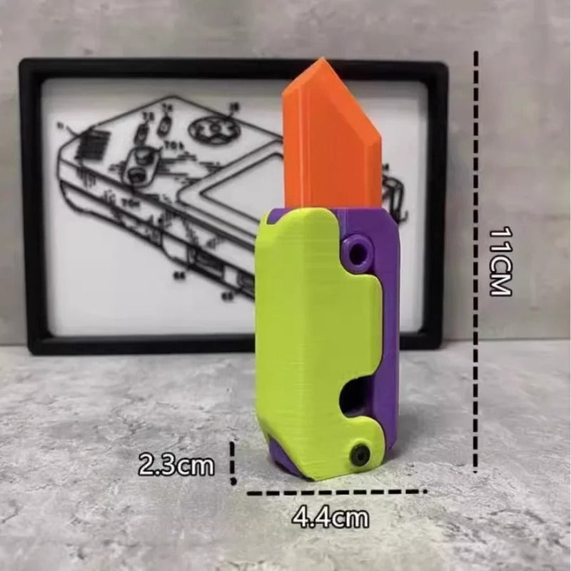 3D Printed Carrot Knife